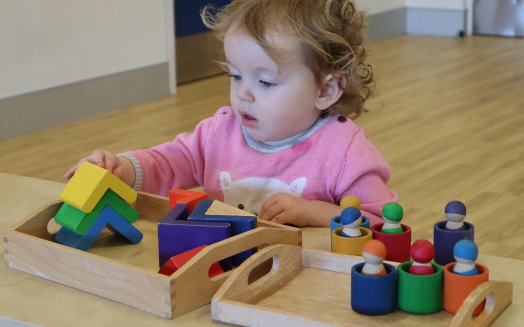 Infant toddler playgroup at Rockingham Montessori School